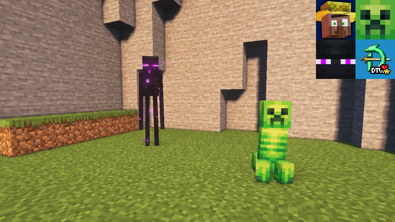 Overhauled Mobs Refreshed — скриншот 1 (Текстуры, Minecraft)