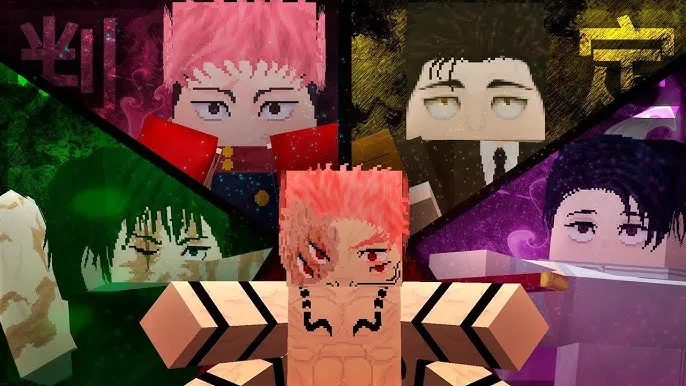 Guren jujutsu — скриншот 1 (Модпаки, Minecraft)