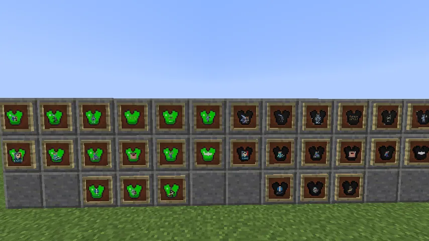 Songs of war merch mod — скриншот 3 (Моды, Minecraft)