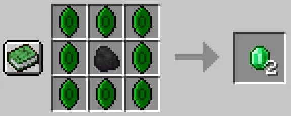 Easy Emeralds Mod, Моды, Minecraft