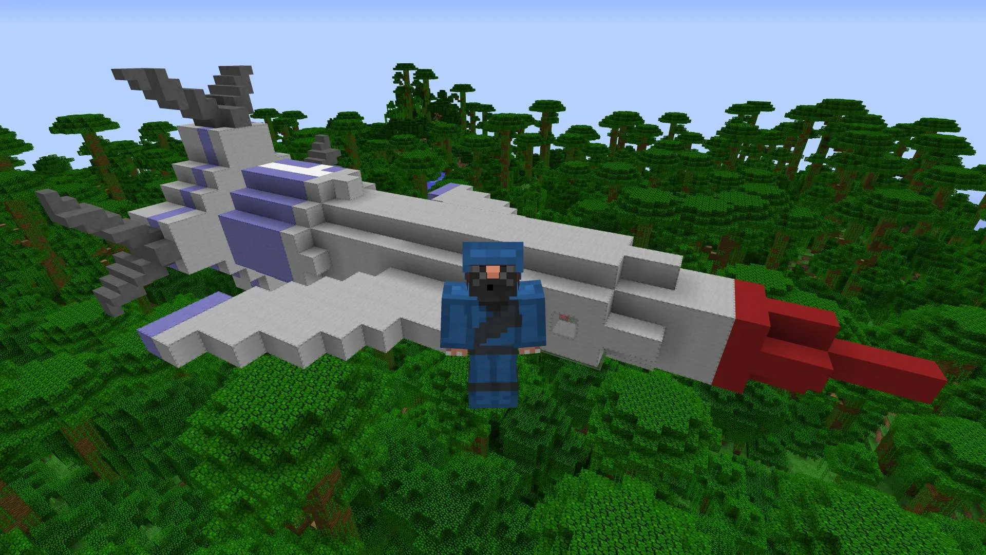 Thunderbirds — скриншот 8 (Текстуры, Minecraft)