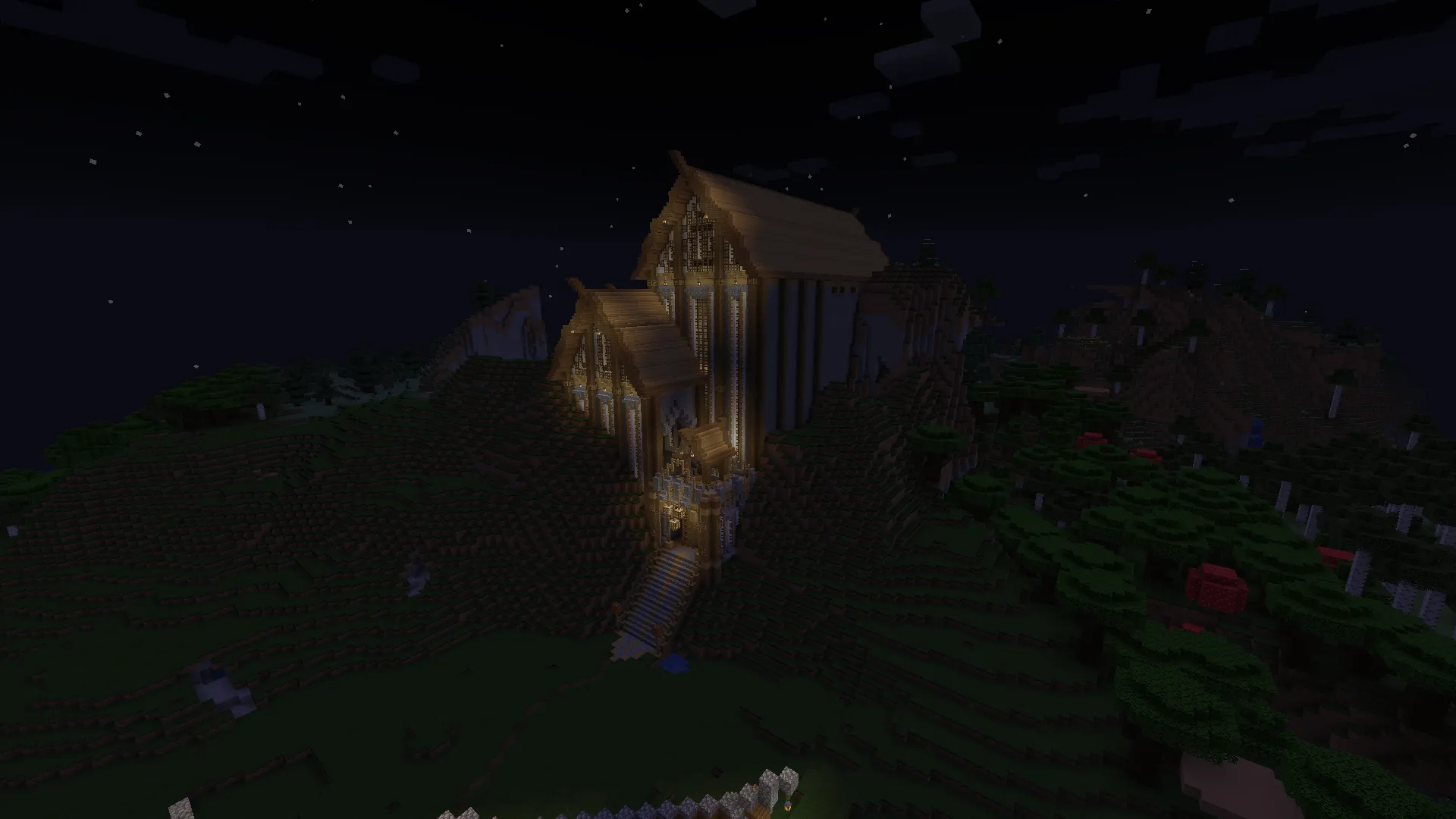 Medieval Fantasy Style Themed Kingdoms and Landscape, Карты, Minecraft