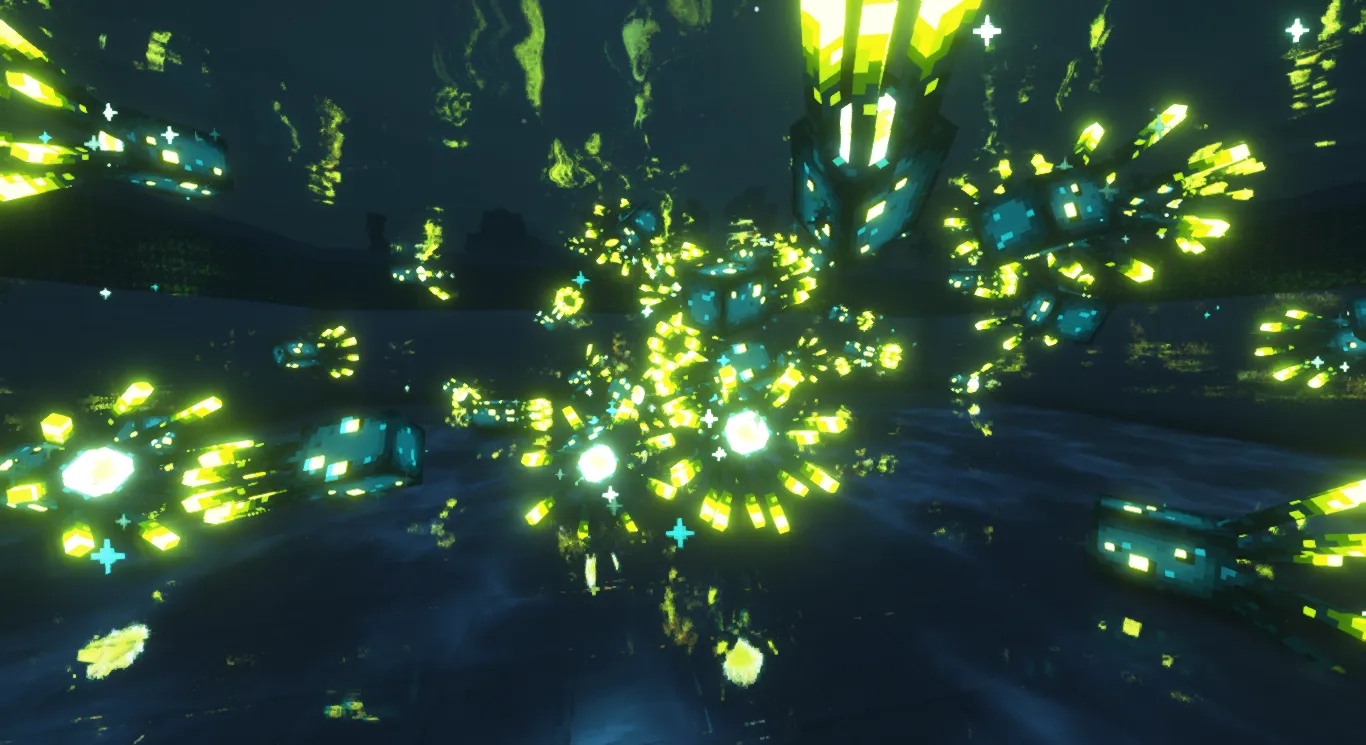 Spryzeen's Party glow squid — скриншот 1 (Текстуры, Minecraft)
