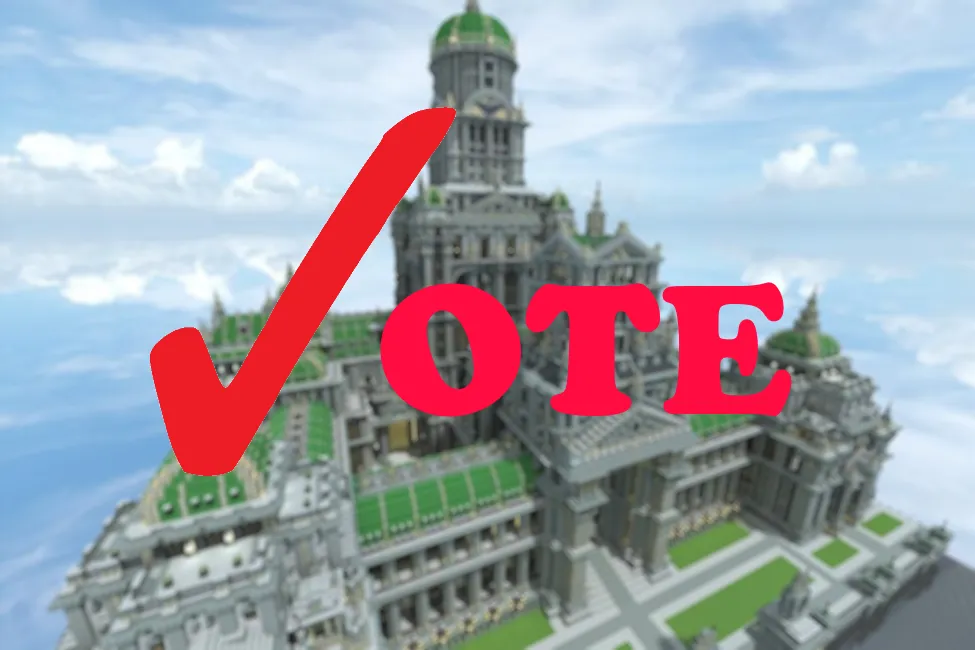 Building Vote — скриншот 1 (Плагины, Minecraft)