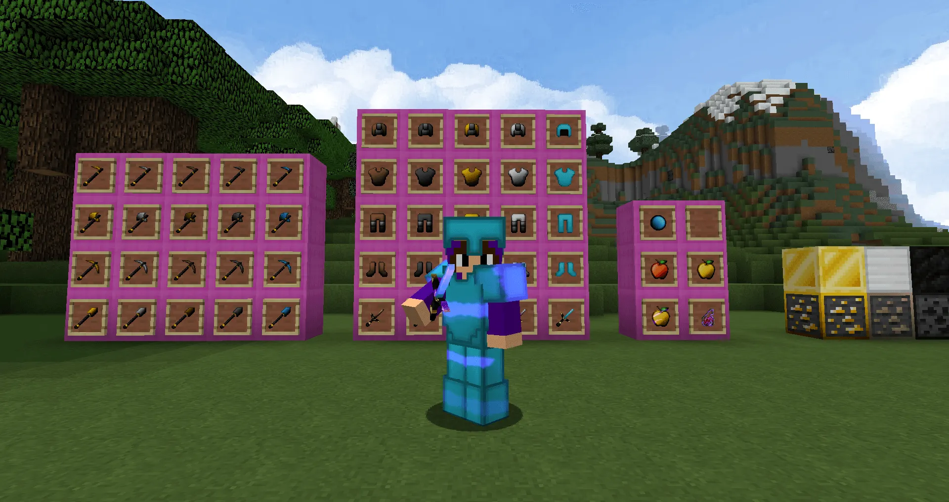 Royal Blue - PvP Pack [x32] — скриншот 1 (Текстуры, Minecraft)