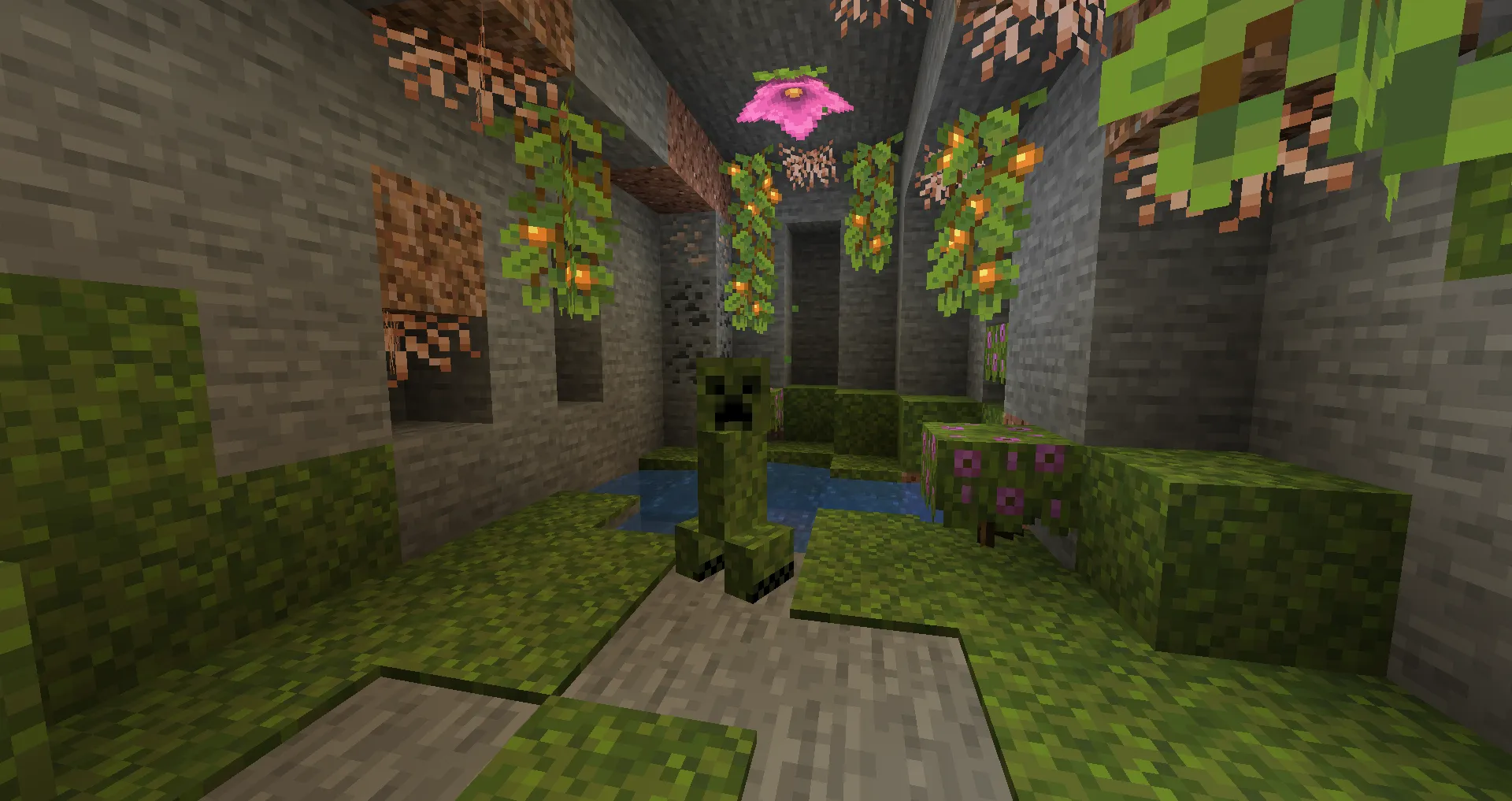 Moss Creeper — скриншот 1 (Текстуры, Minecraft)