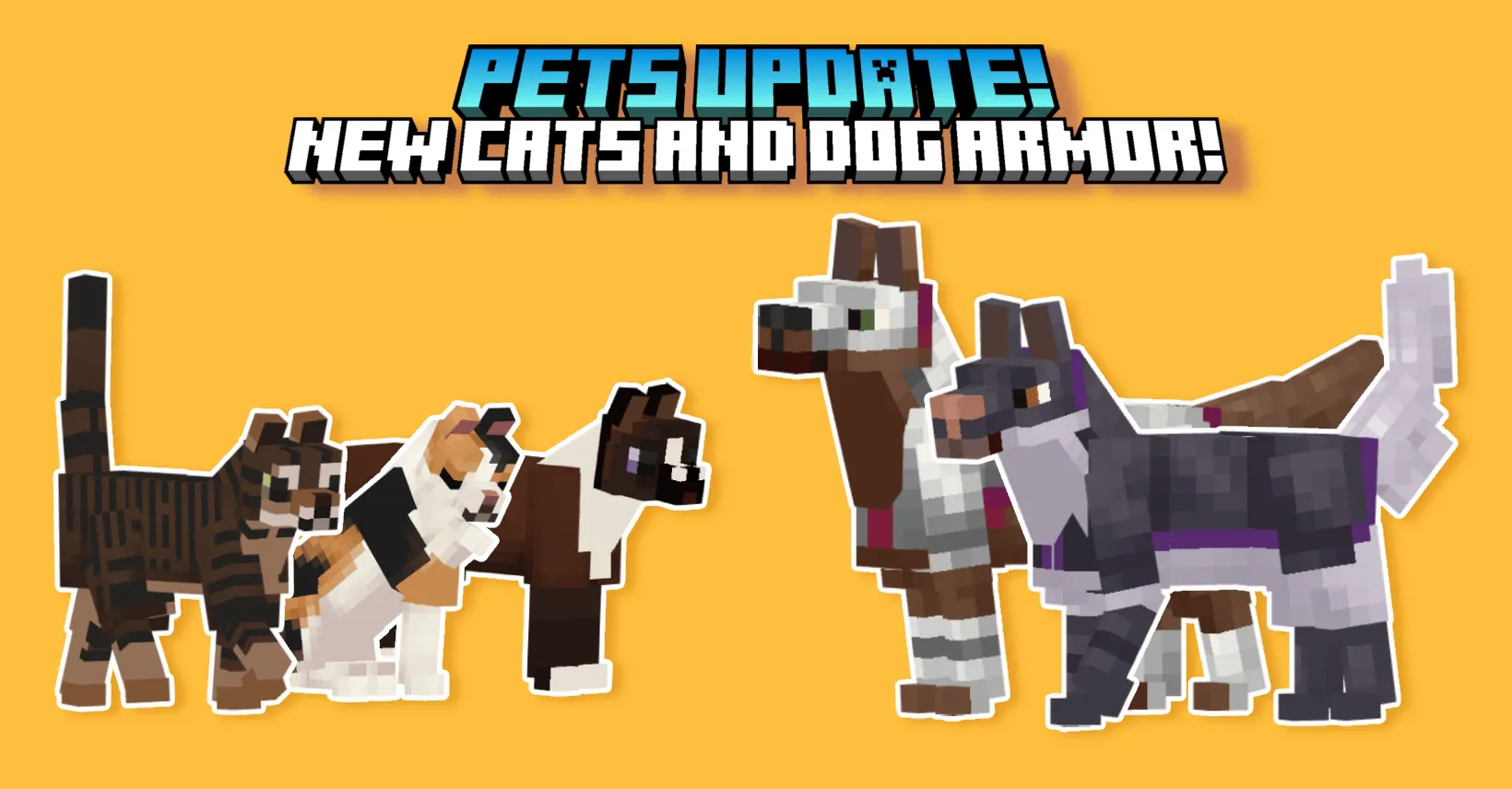 Adopt a Pet!! [ Dog and Cat ] — скриншот 6 (Текстуры, Minecraft)