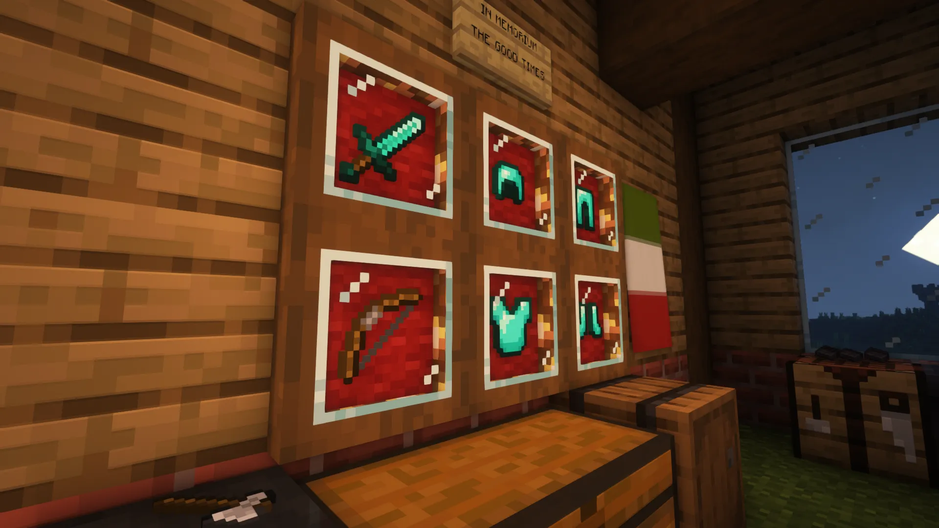 Shadow Boxes (Item Frame Replacer) — скриншот 1 (Текстуры, Minecraft)