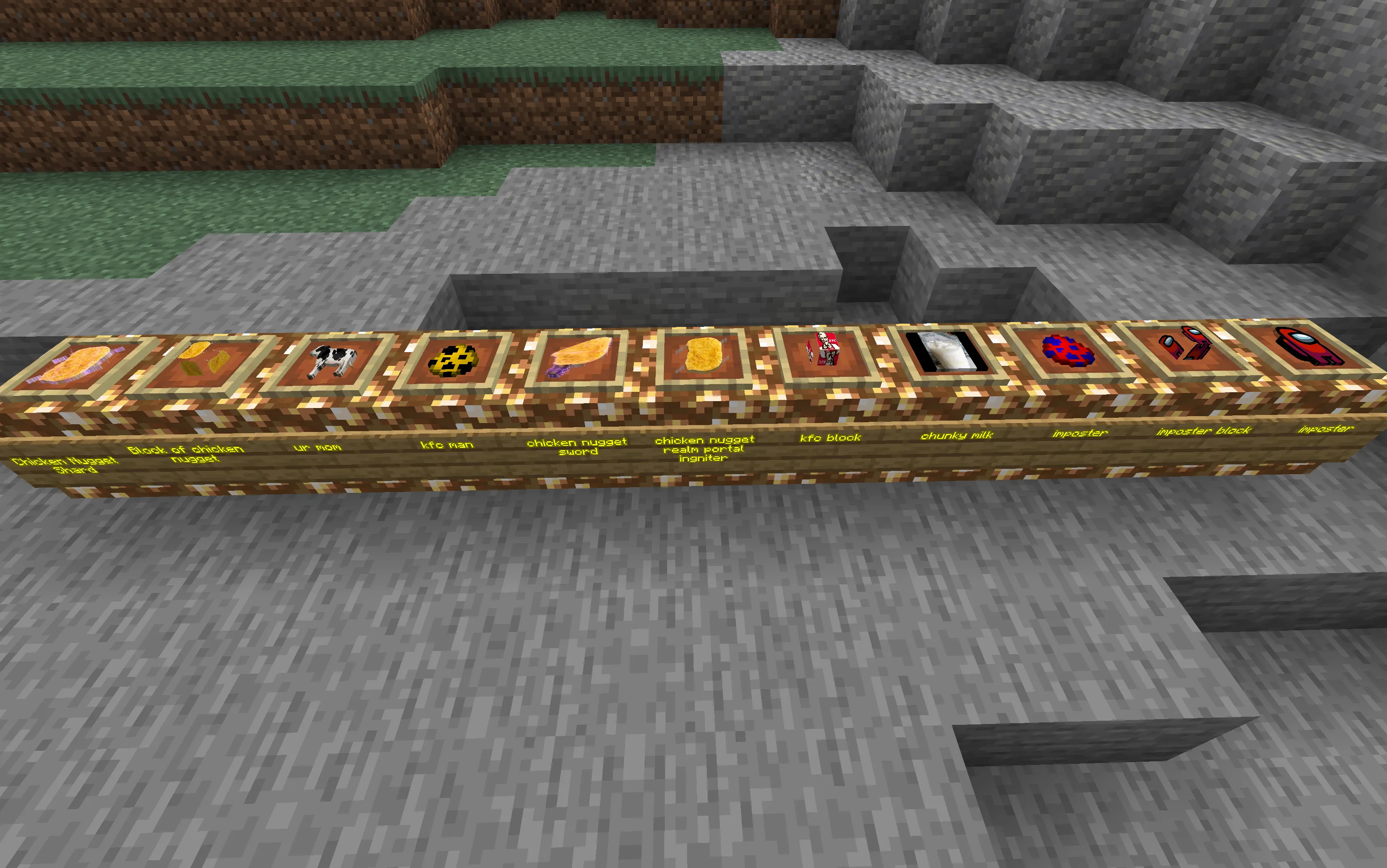 Saus's SusCraft, Моды, Minecraft