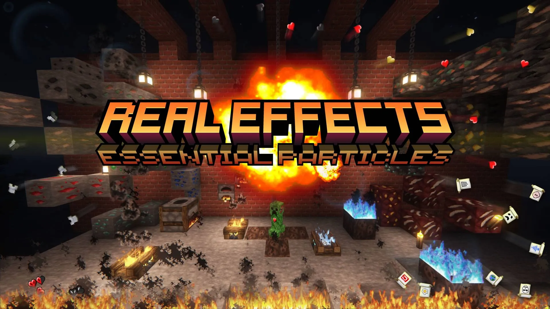 Real Effects 64x — скриншот 1 (Текстуры, Minecraft)