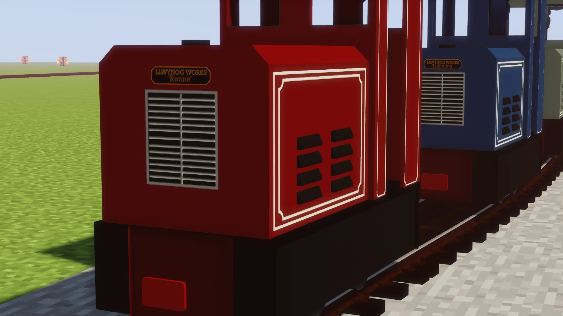 Bowmaker Fox's Narrow Gauge, Текстуры, Minecraft