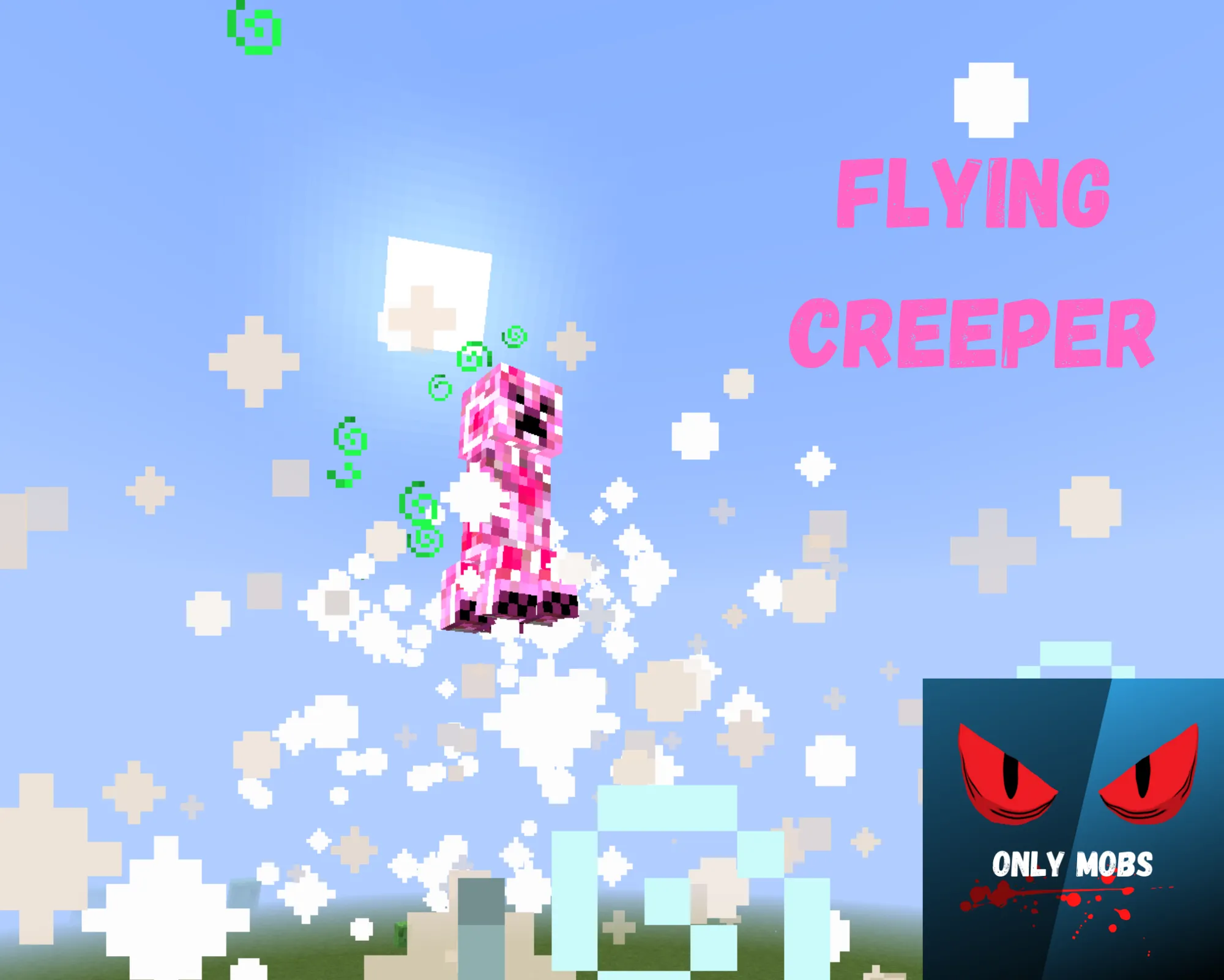 OnlyMobs — скриншот 1 (Моды, Minecraft)