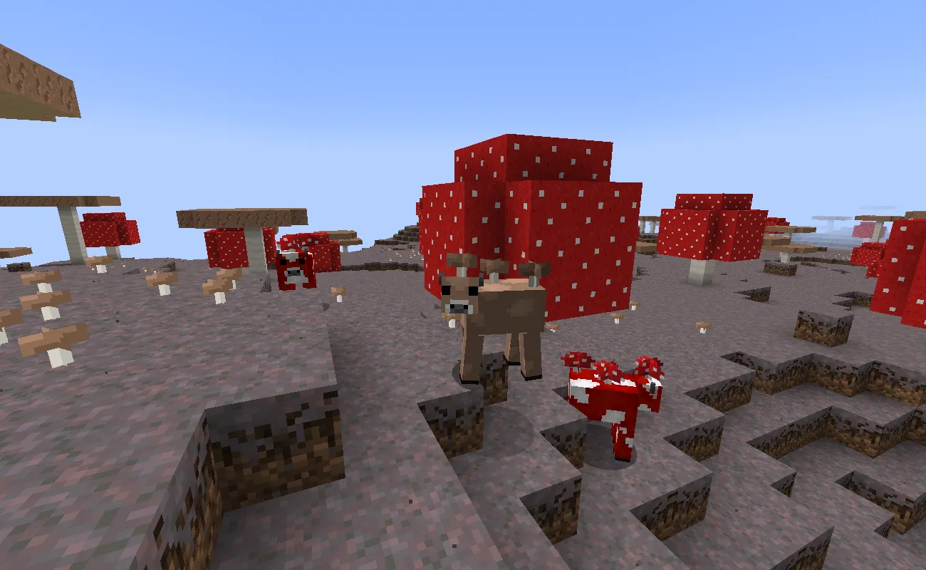 Nether Mooshroom Variations — скриншот 1 (Текстуры, Minecraft)