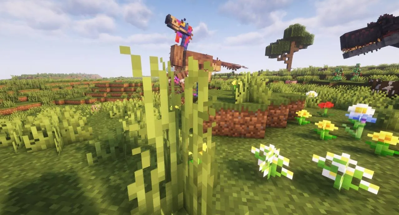 HF Jurassic — скриншот 9 (Модпаки, Minecraft)