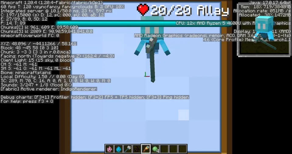 ToroHealth-Continued, Моды, Minecraft