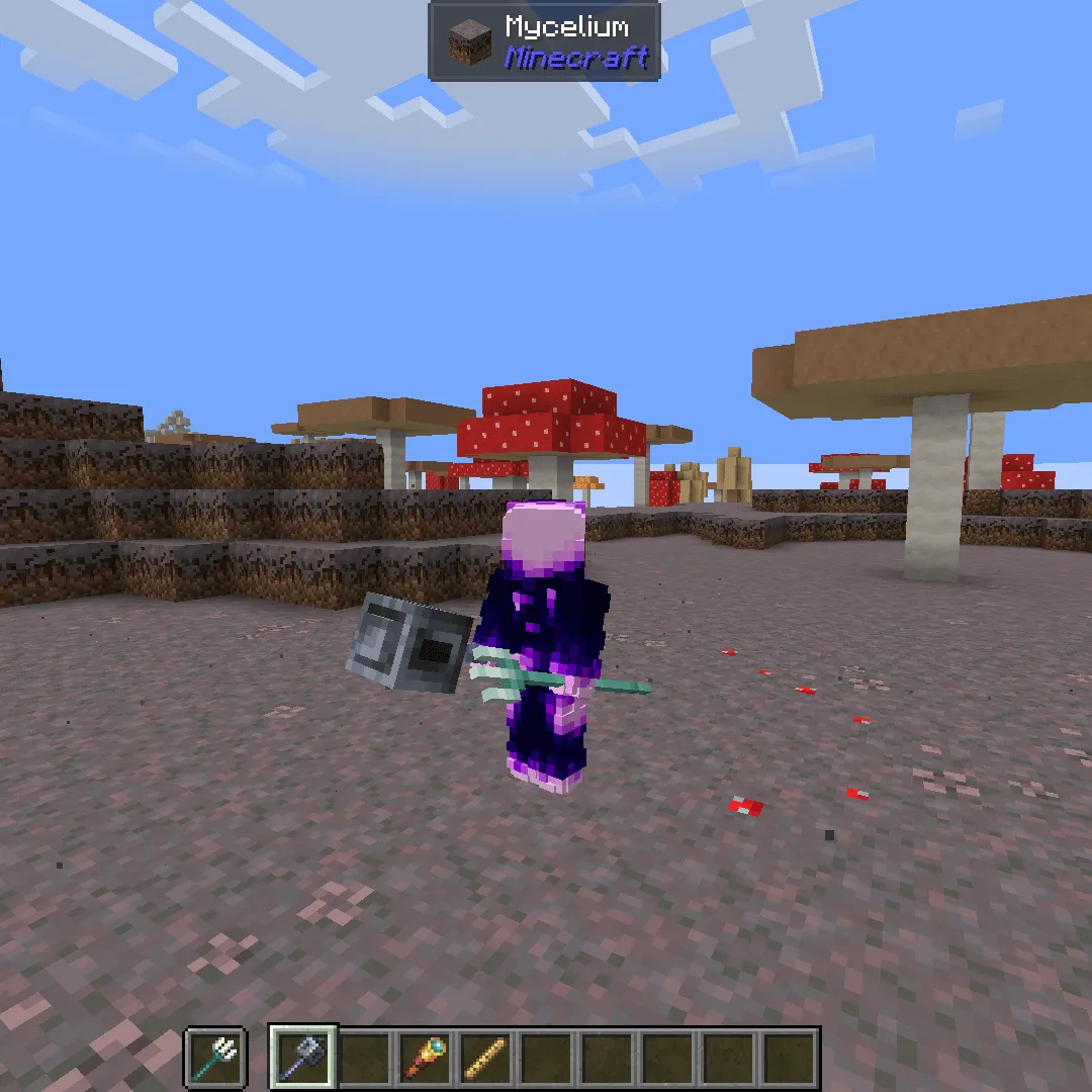 [Mace Combat Backport] Mace 3D in Hand — скриншот 2 (Текстуры, Minecraft)