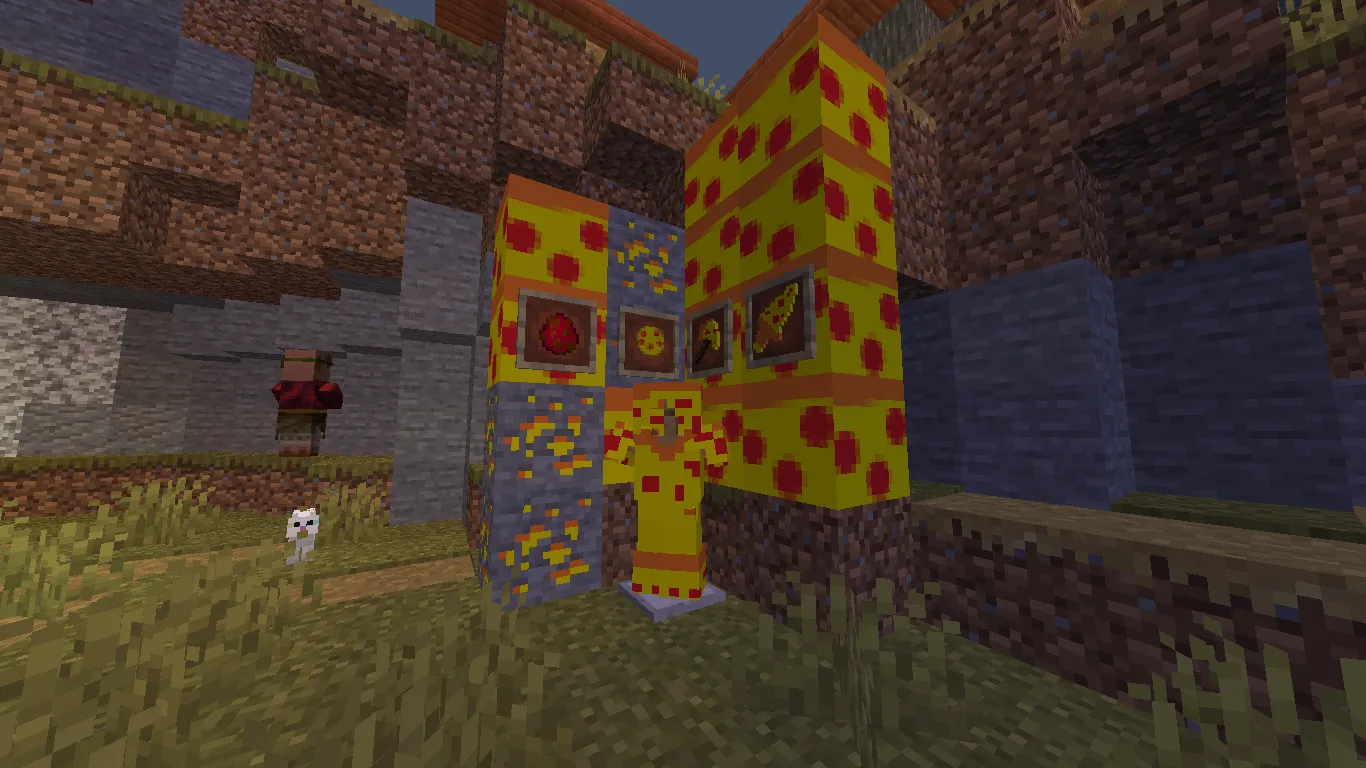 Sdrawrof's pizza mod — скриншот 1 (Моды, Minecraft)