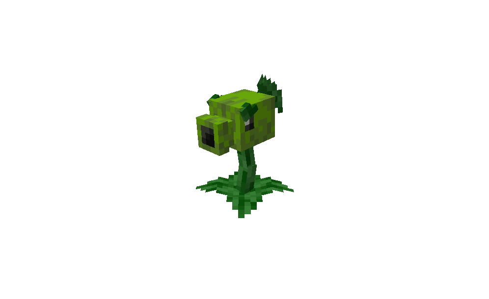 Simple Peashooter (PVZ), Моды, Minecraft