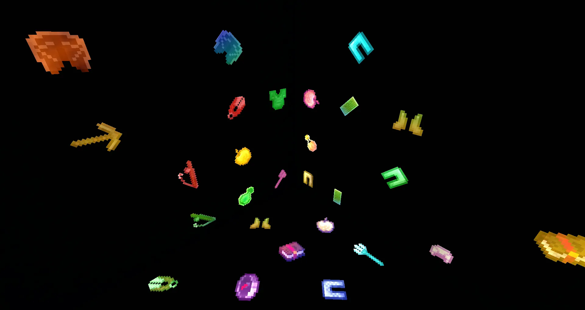 Colored Enchants, Текстуры, Minecraft