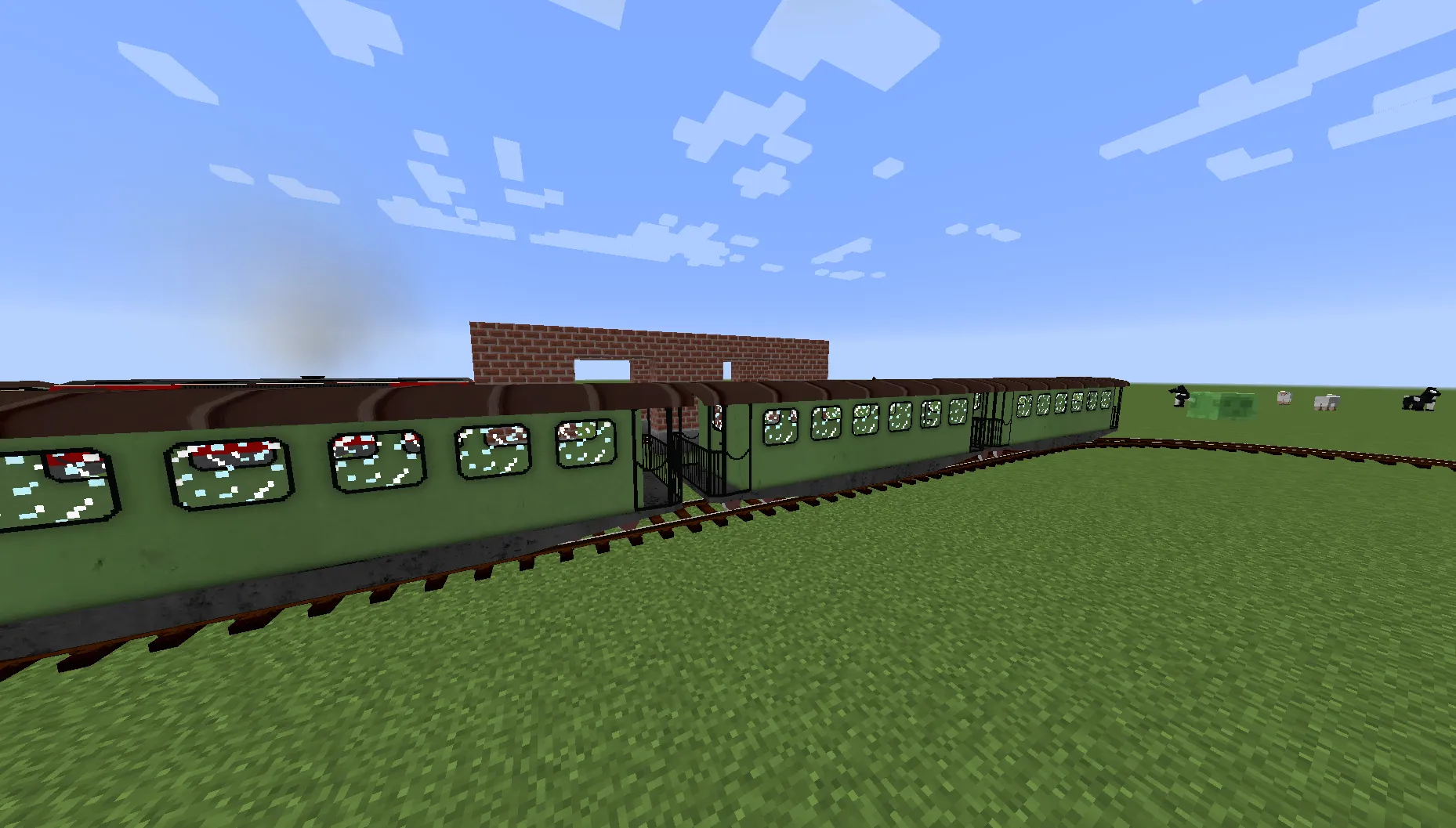 IR Raefftech Railway Equipment — скриншот 2 (Текстуры, Minecraft)