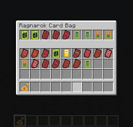Ragnarok Cards, Моды, Minecraft