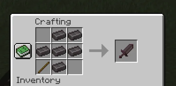 Great Swords using vanilla resources  — скриншот 1 (Моды, Minecraft)