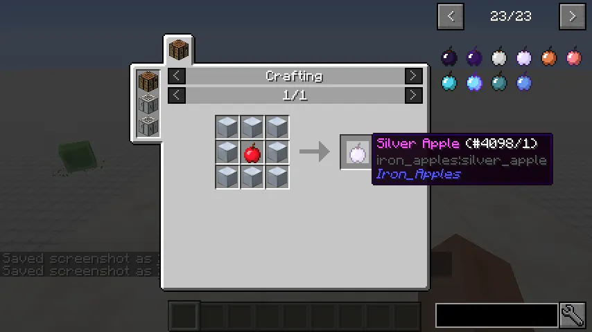 Iron Apples, Моды, Minecraft
