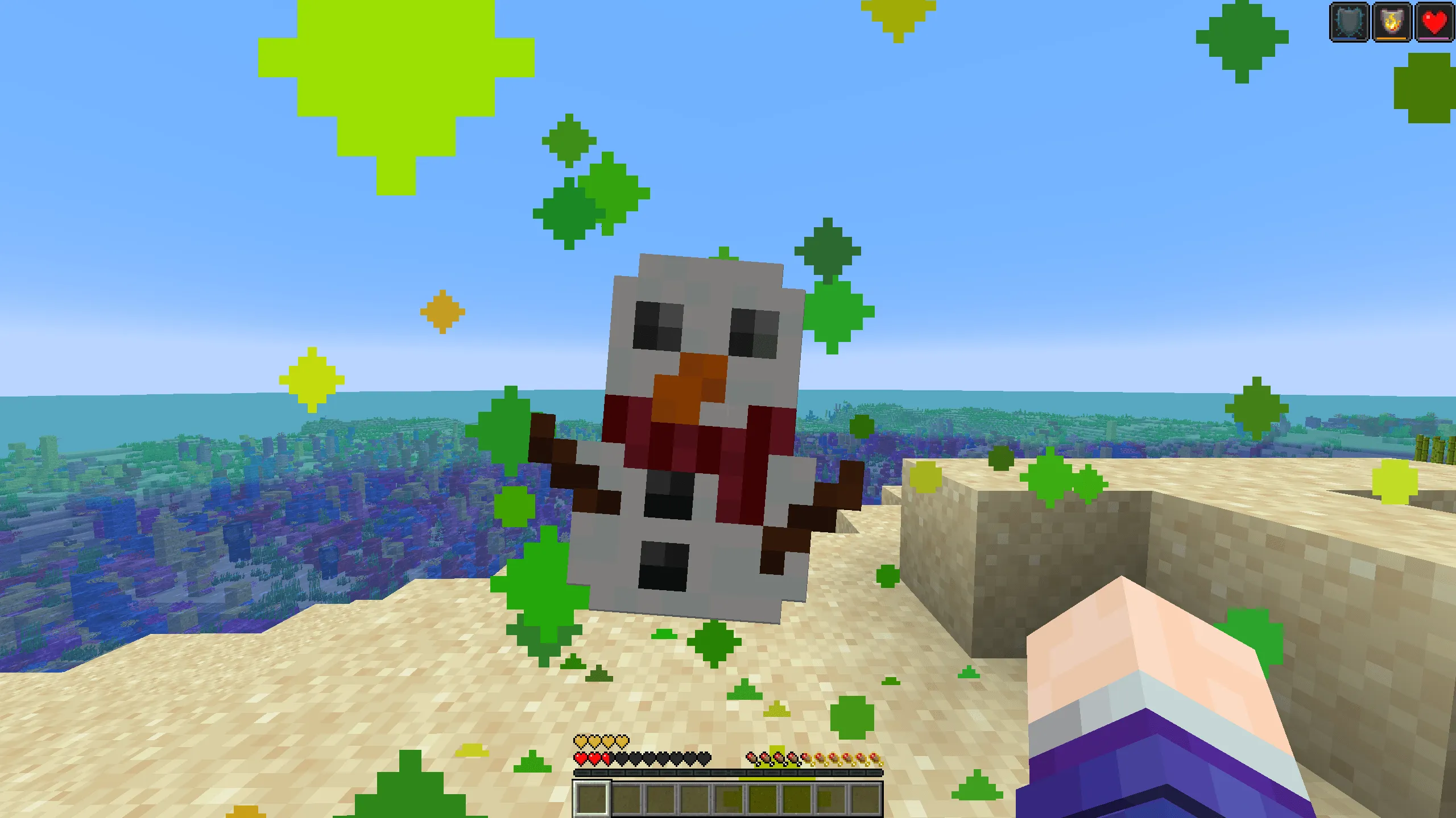 Snowman Totem of Undying — скриншот 1 (Текстуры, Minecraft)