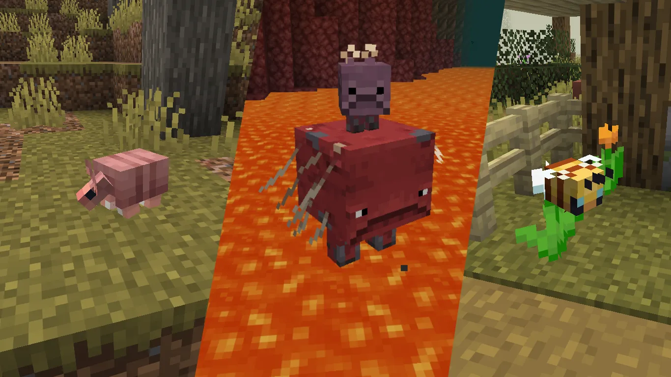 Baby Animals and Rabbit model backport, Текстуры, Minecraft