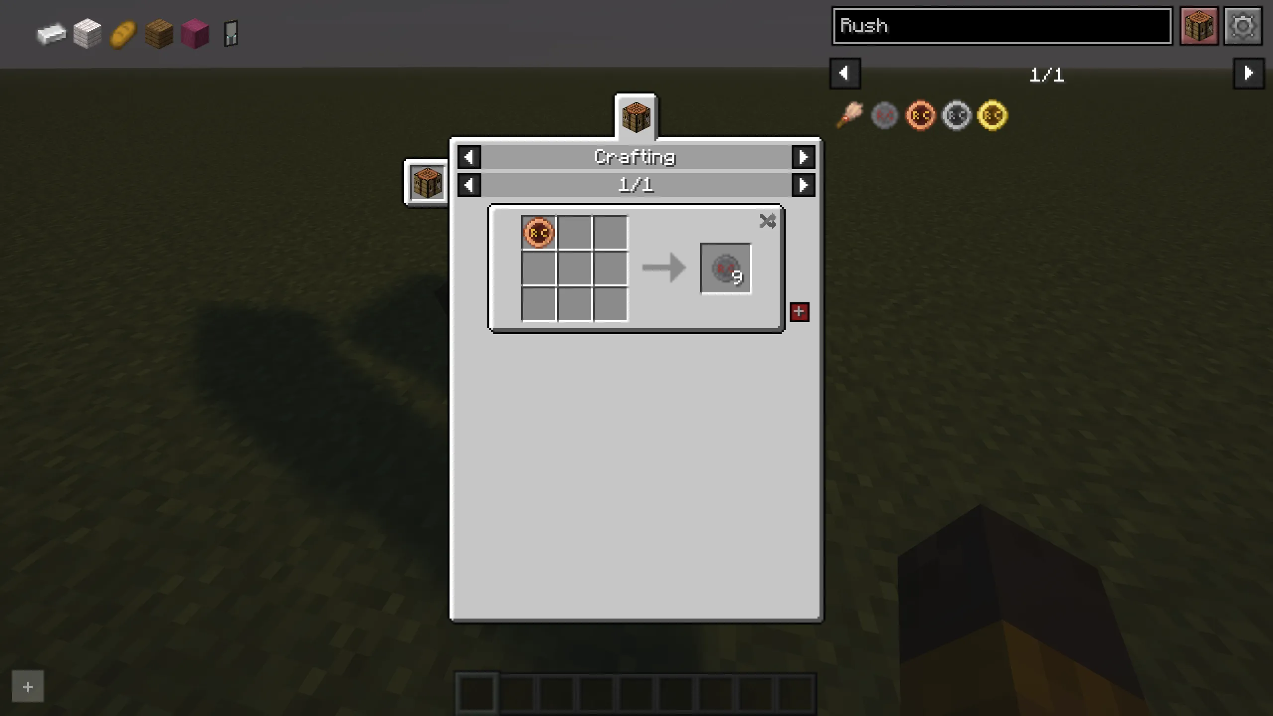 RushCurrency — скриншот 3 (Моды, Minecraft)