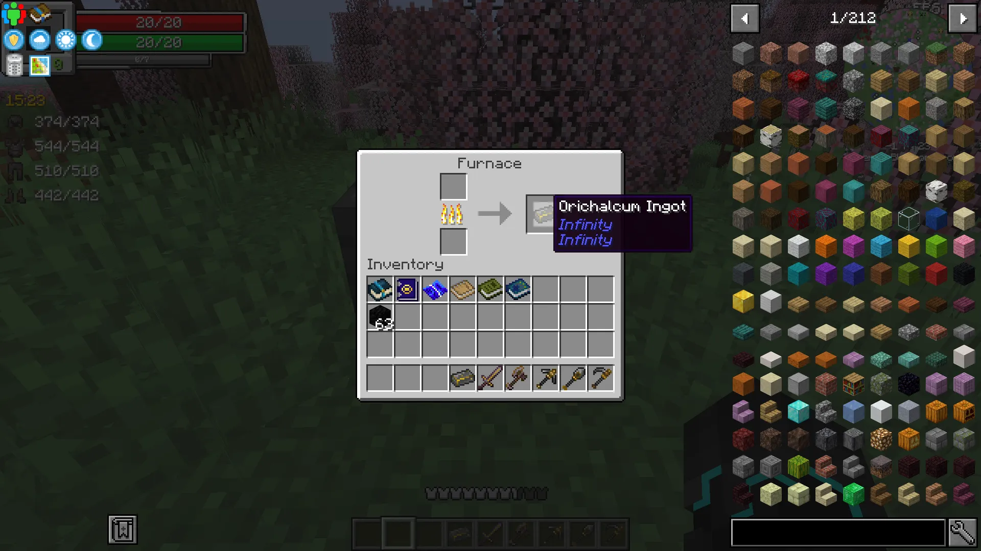 InfinityOrichalcum, Моды, Minecraft