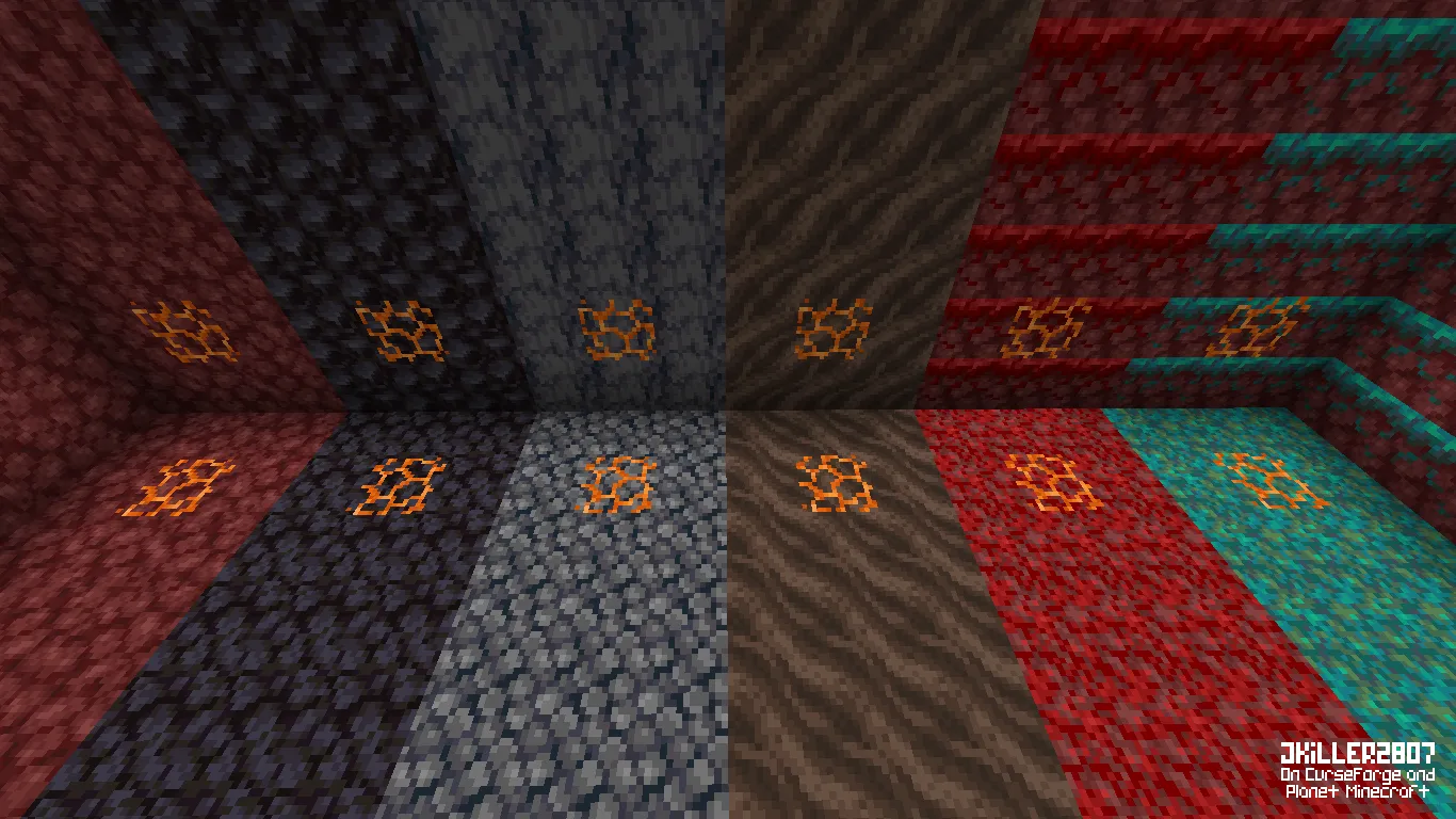 Magma Variants, Текстуры, Minecraft