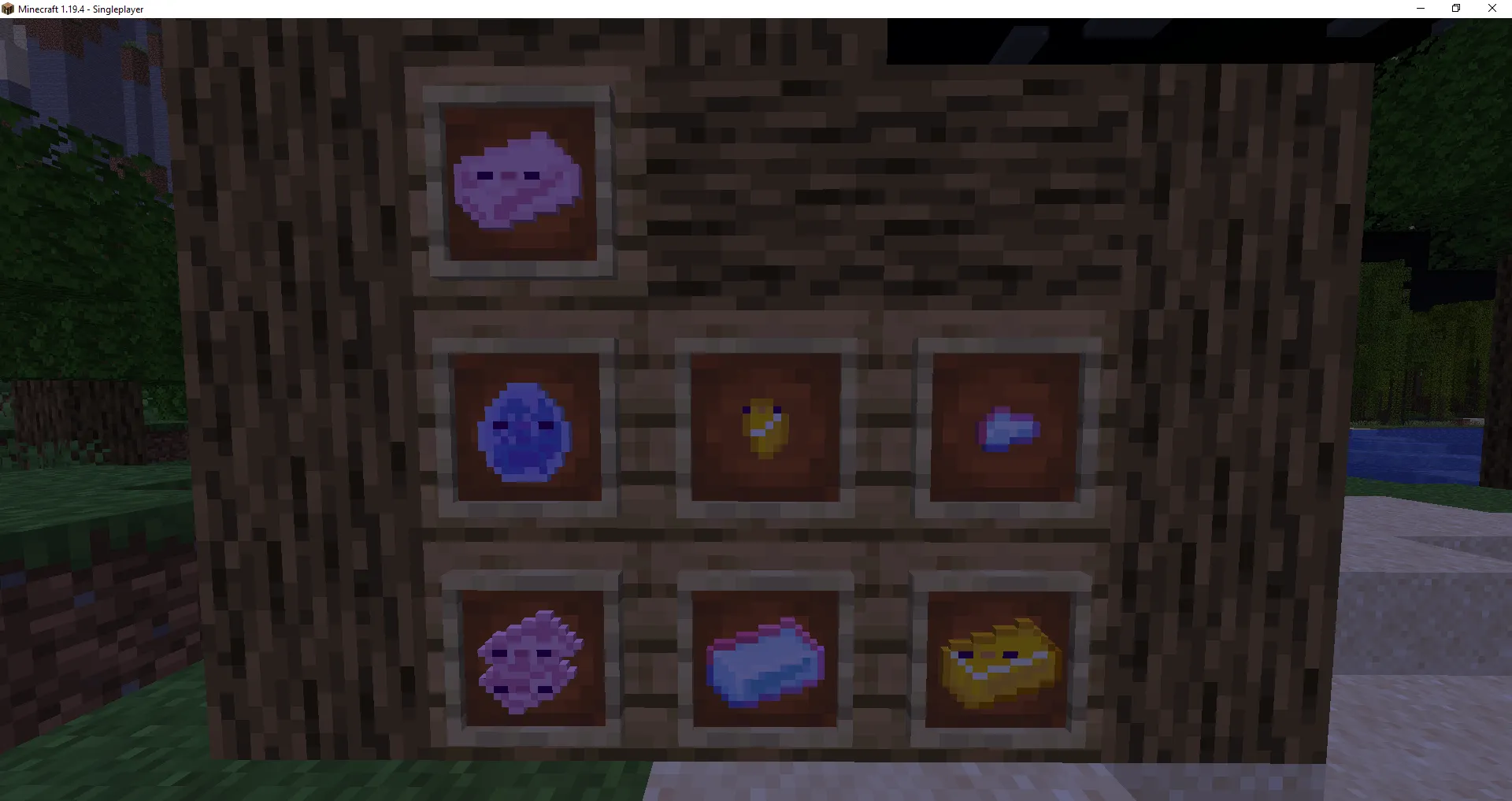 axolotl textures, Текстуры, Minecraft