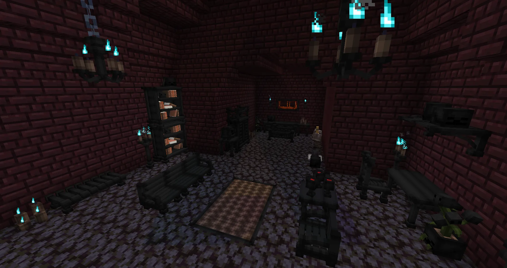 Fantasy's Furniture - Bone — скриншот 1 (Моды, Minecraft)
