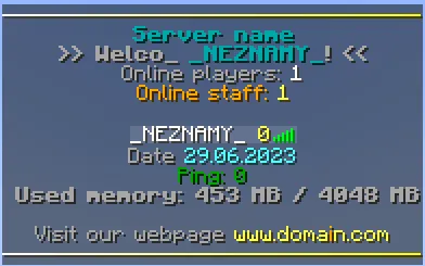 TAB, Моды, Minecraft