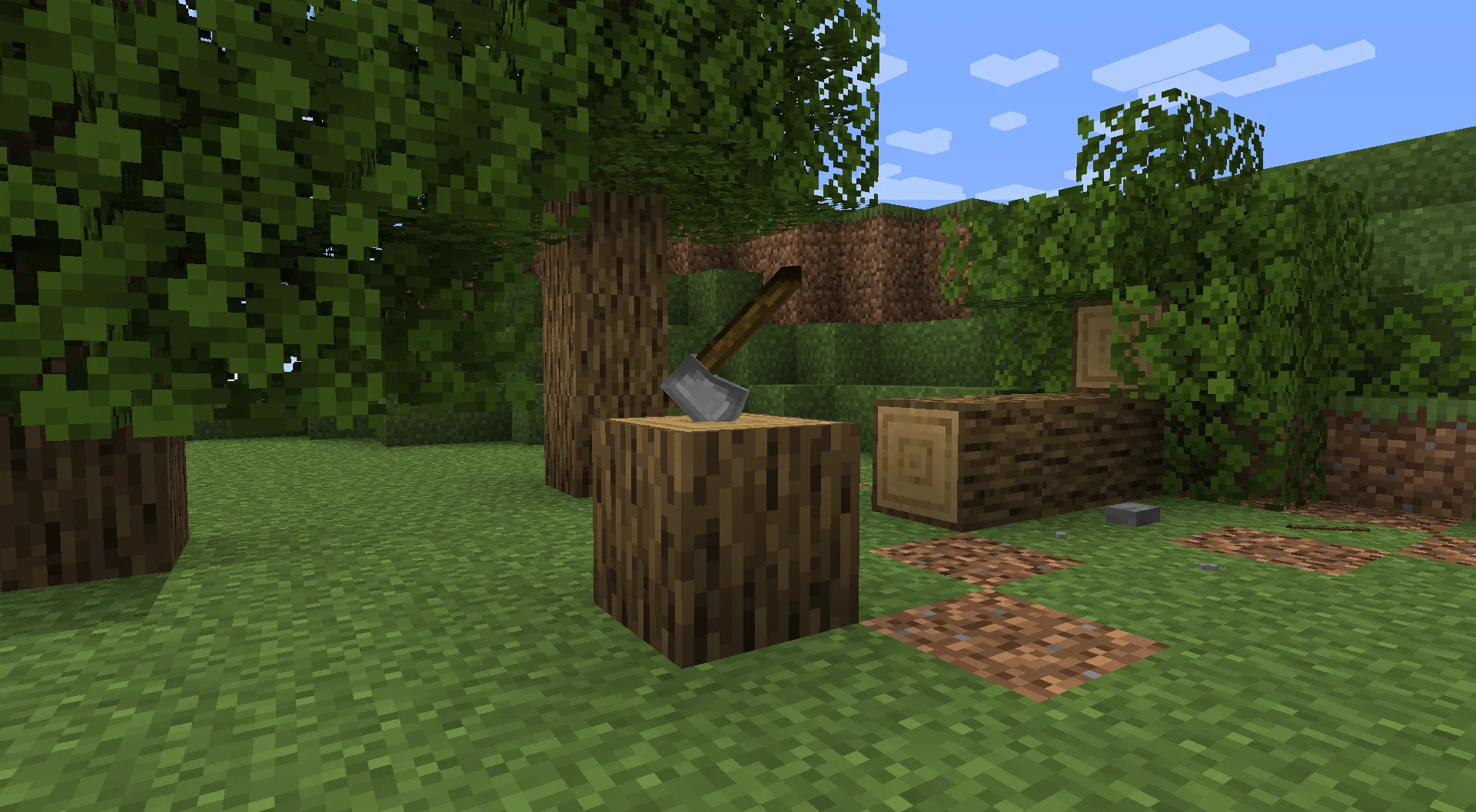 MisterGriimm's Accurate Woodcutter's Axes, Текстуры, Minecraft