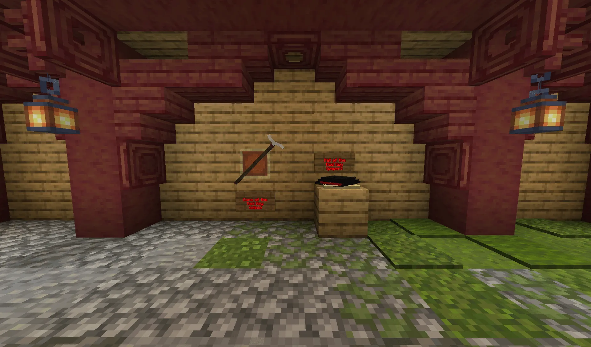 The Red Key — скриншот 4 (Текстуры, Minecraft)