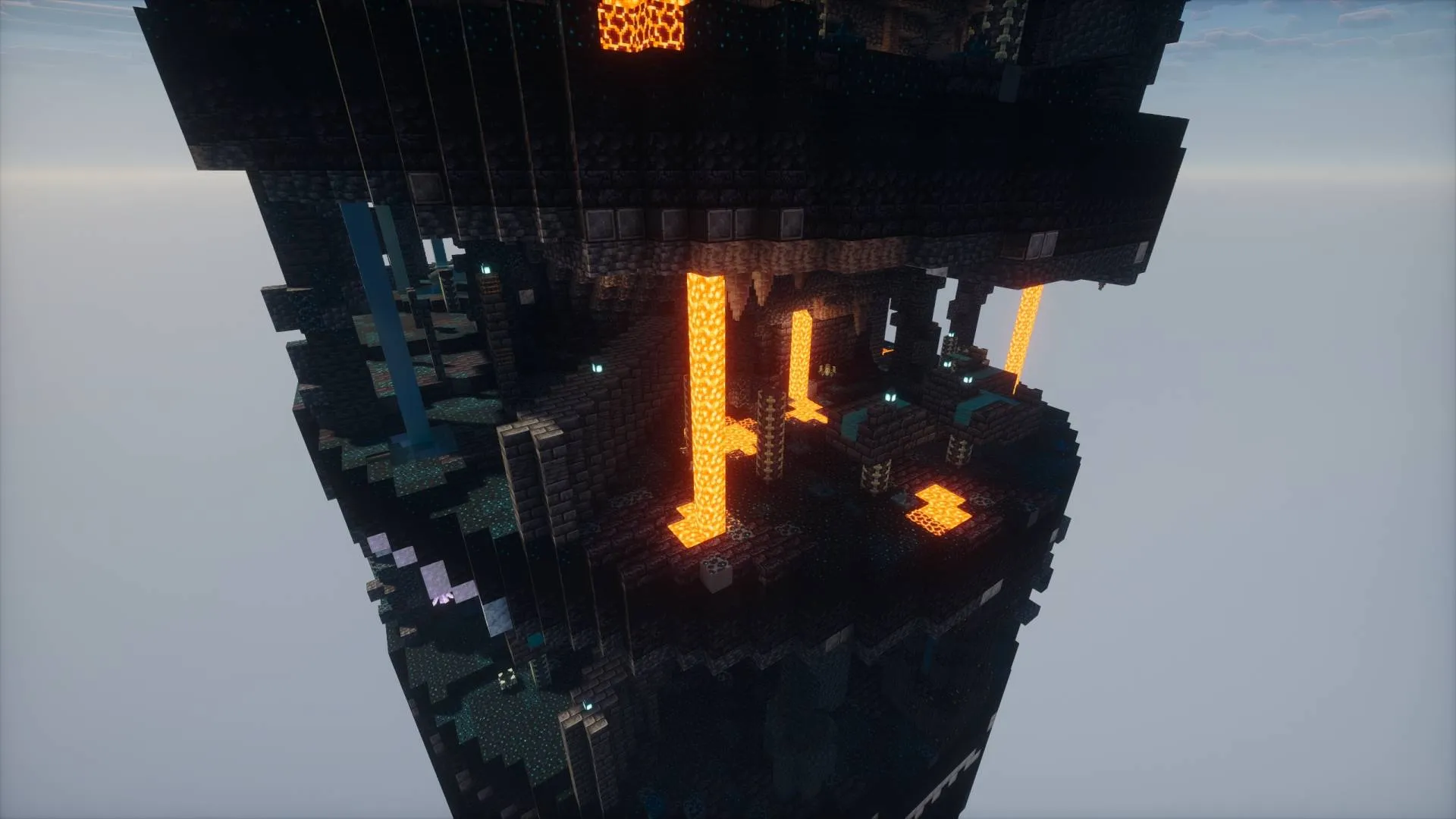 Warden Parkour, Карты, Minecraft