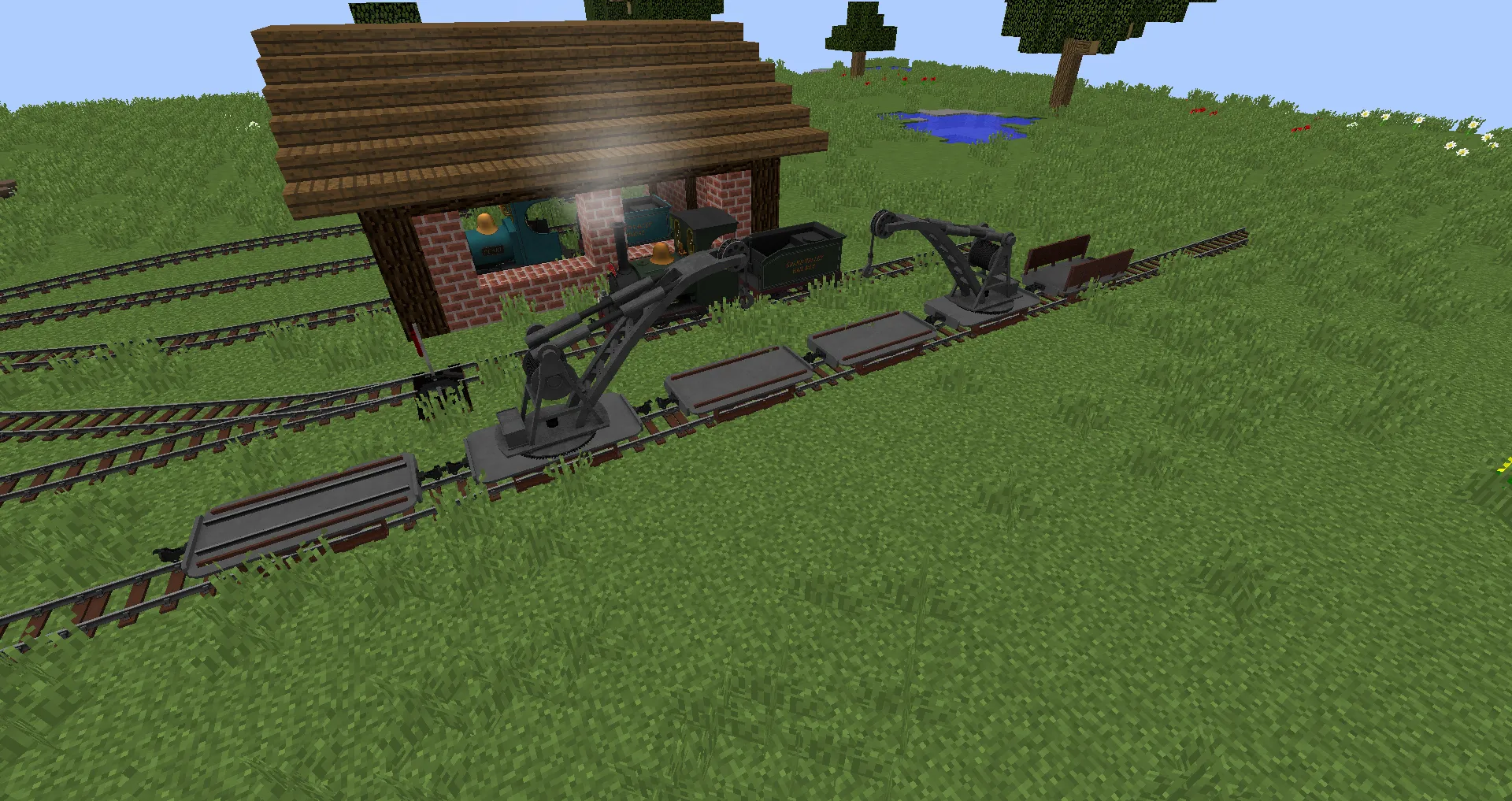 PWR and GVR Railways IR — скриншот 3 (Текстуры, Minecraft)