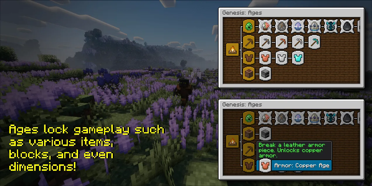 Genesis [Fabric], Моды, Minecraft