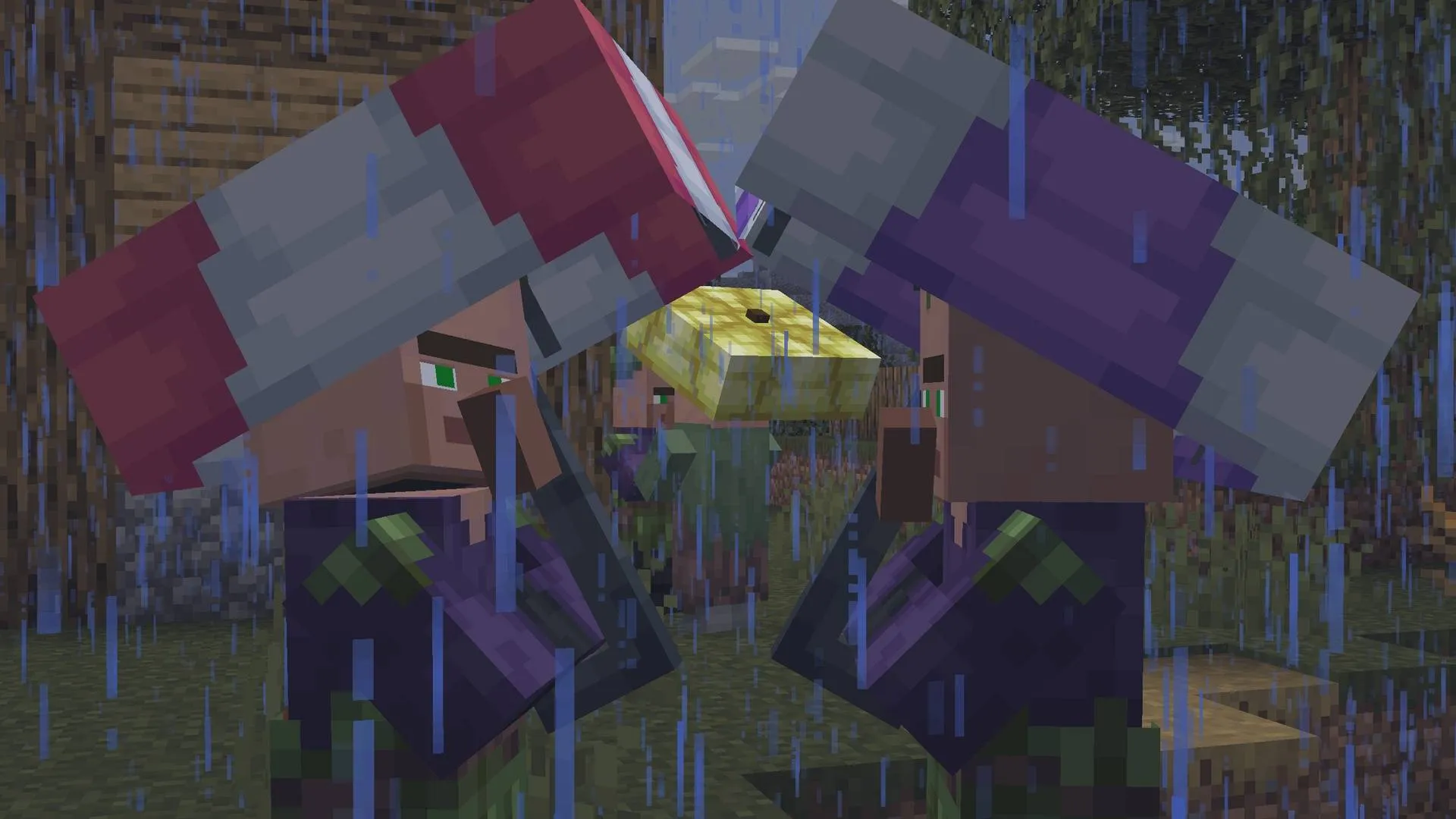 Fresh Umbrella Villagers, Текстуры, Minecraft
