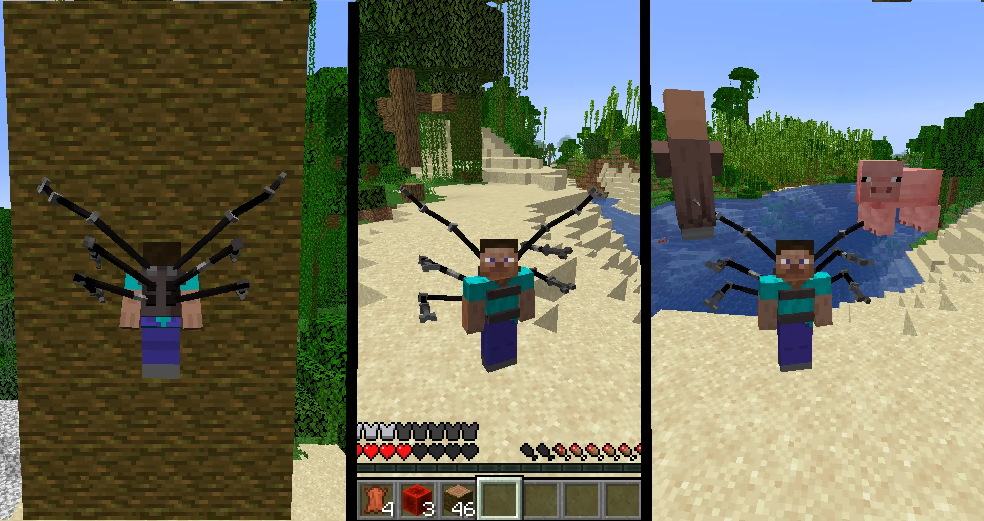 Spider Horror Modpack — скриншот 3 (Модпаки, Minecraft)