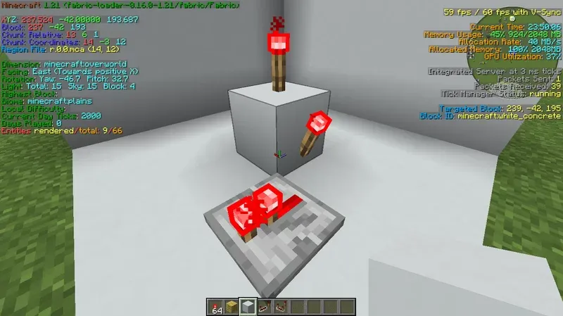 New Redstone Torch Backport, Текстуры, Minecraft