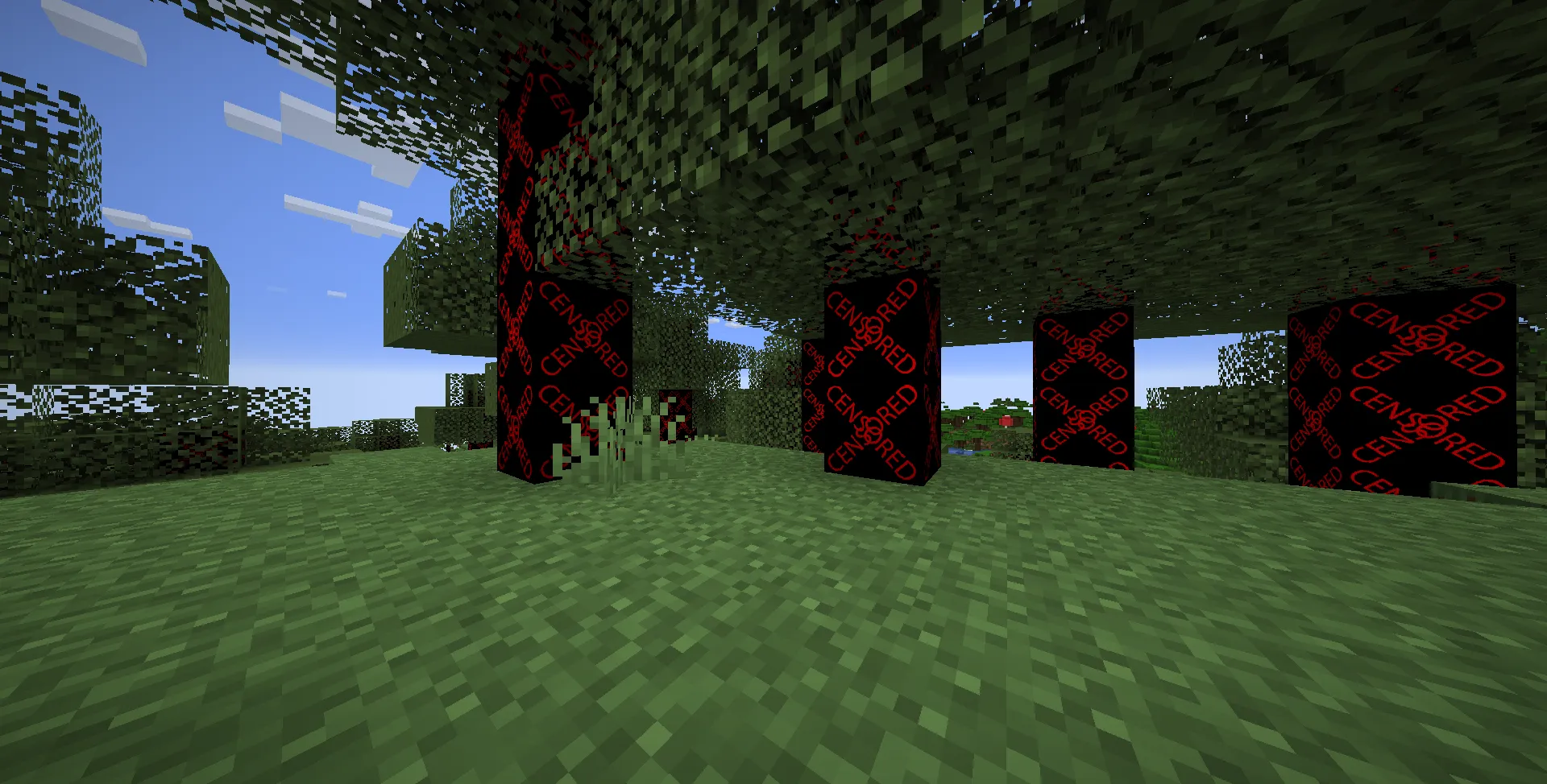 CensoredBlock, Текстуры, Minecraft