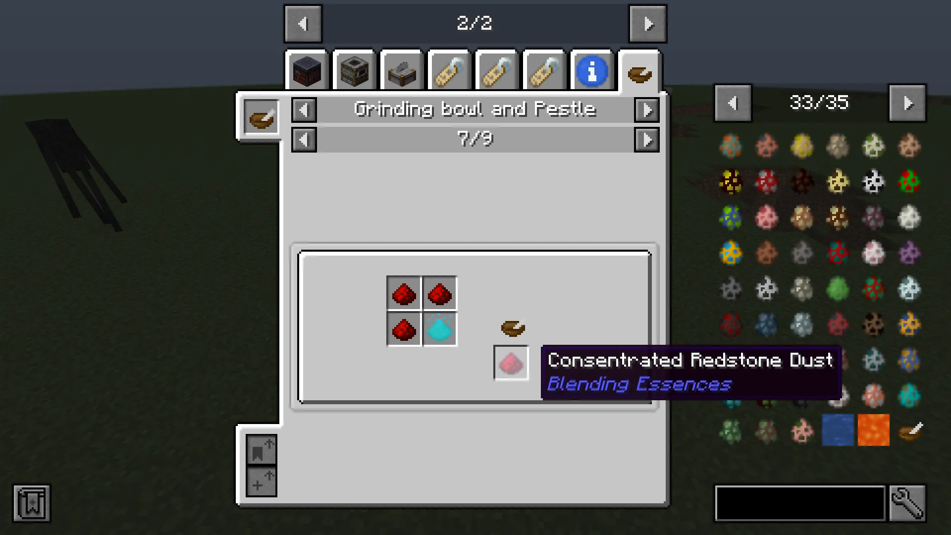 Blend and Essence, Моды, Minecraft