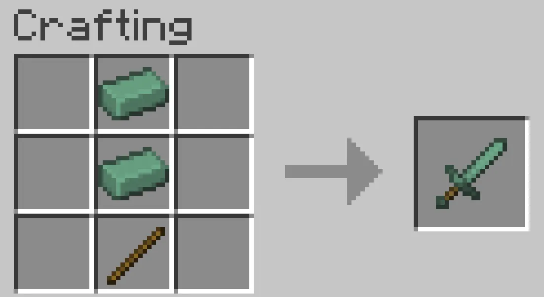 Patinaed Tools and Armor, Моды, Minecraft
