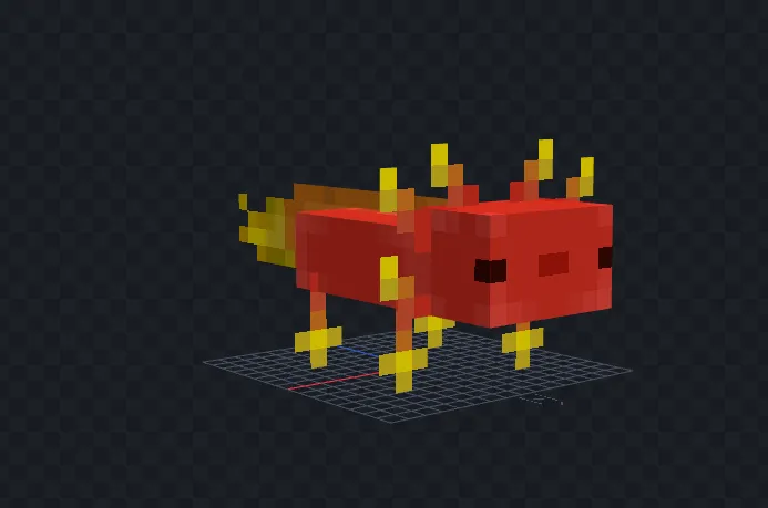 Axolotl+ — скриншот 2 (Текстуры, Minecraft)