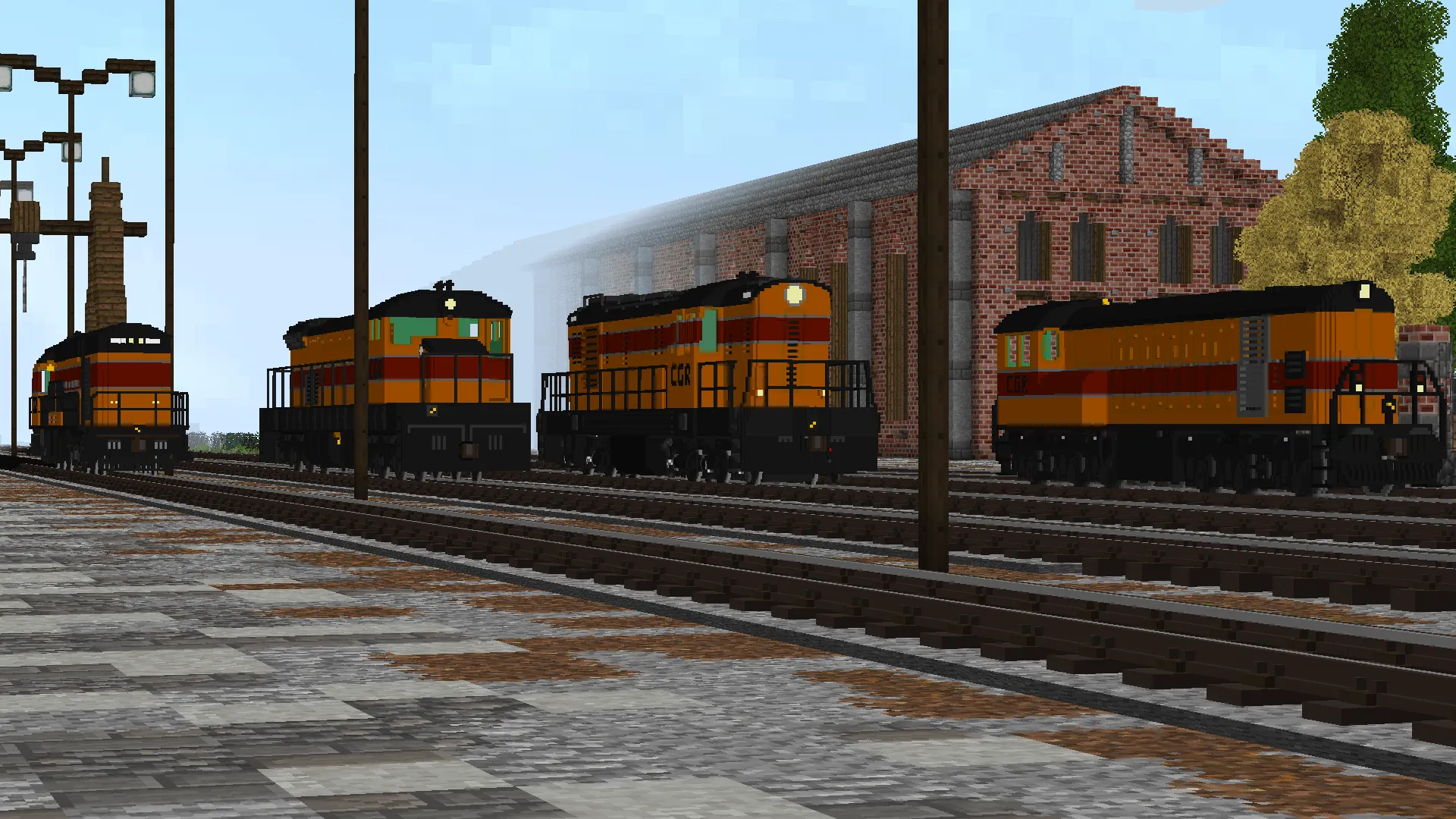 Kheyvak Locomotive Works, Текстуры, Minecraft