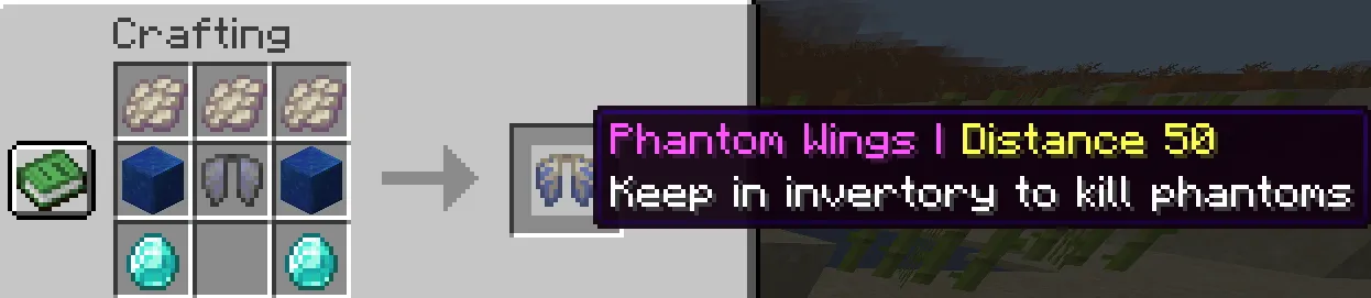 ByeBye Phantoms 👋 — скриншот 1 (Моды, Minecraft)