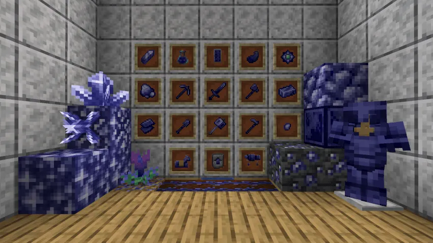 Vibranium, Моды, Minecraft